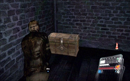It is hidden inside the chest in a nearby room - Chapter 2 - The Cathedral | Leons campaign - Leons campaign - Resident Evil 6 Game Guide