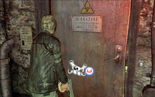 Enter it and keep going forwards, exploring side rooms and killing zombies on your way - Chapter 2 - Underground Laboratory | Leons campaign - Leons campaign - Resident Evil 6 Game Guide