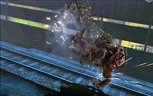 A third phase of this fight is very simple, if you know what to do - Chapter 4 - Meeting Simmons | Leons campaign - Leons campaign - Resident Evil 6 Game Guide