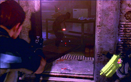 When the next location is loaded, enter the building at the end of the alley and then kill enemies lurking inside - Chapter 1 - City Alleys | Chriss campaign - Chriss campaign - Resident Evil 6 Game Guide