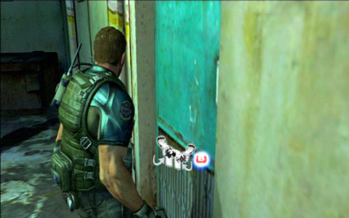 When the last zombie is dead, go through the next door - Chapter 3 - City Streets | Chriss campaign - Chriss campaign - Resident Evil 6 Game Guide