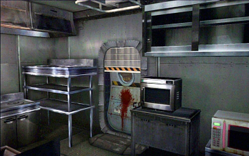 Once you get rid of them, open the door to the right and enter the ship kitchen - Chapter 4 - The Triple Lock | Chriss campaign - Chriss campaign - Resident Evil 6 Game Guide
