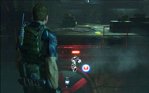 When you get to the other side, throw Piers over the large hole and then jump down - Chapter 5 - The Warehouse | Chriss campaign - Chriss campaign - Resident Evil 6 Game Guide