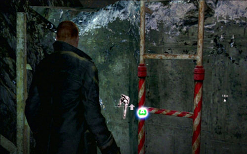 At some pint youll be passing by a short ladder - Chapter 2 - The Frozen Cavern | Jakes campaign - Jakes campaign - Resident Evil 6 Game Guide