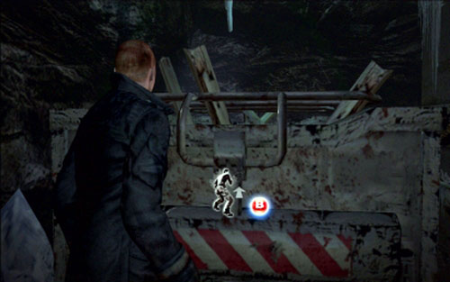 Move the cart standing on the left and watch a cut-scene - Chapter 2 - The Frozen Cavern | Jakes campaign - Jakes campaign - Resident Evil 6 Game Guide