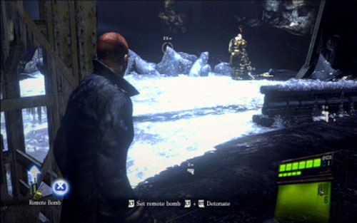 You have to help your companion to climb up and then go to the other side of the cavern - Chapter 2 - Encountering Ustanak Again | Jakes campaign - Jakes campaign - Resident Evil 6 Game Guide