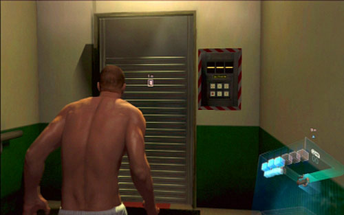 Youll find yourself in the corridor with locked door - Chapter 3 - The Laboratory | Jakes campaign - Jakes campaign - Resident Evil 6 Game Guide