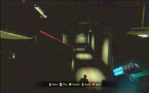 At the beginning, use the first and third camera to help your companion fighting enemies (RT) - Chapter 3 - The Laboratory | Jakes campaign - Jakes campaign - Resident Evil 6 Game Guide