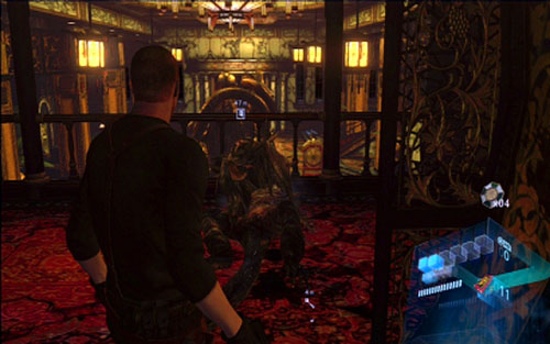 When you reach the fork, choose the left path - Chapter 3 - Chinese Mansion | Jakes campaign - Jakes campaign - Resident Evil 6 Game Guide