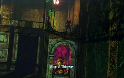 Once you get there, help your companion climbing up the wall on the right and open the gate together with her - Chapter 3 - The Battle With The Tank | Jakes campaign - Jakes campaign - Resident Evil 6 Game Guide