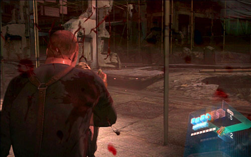 After landing on the street youll be attacked by a helicopter and a large group of opponents - Chapter 4 - Fighting With The Helicopter | Jakes campaign - Jakes campaign - Resident Evil 6 Game Guide