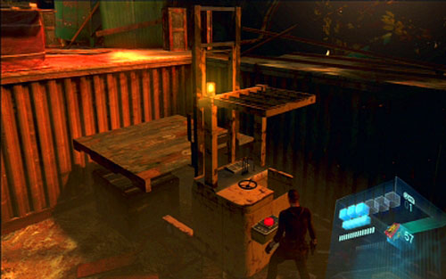 After explosion press the red button neat the previously used ladder - Chapter 4 - Fight With Ustanak | Jakes campaign - Jakes campaign - Resident Evil 6 Game Guide