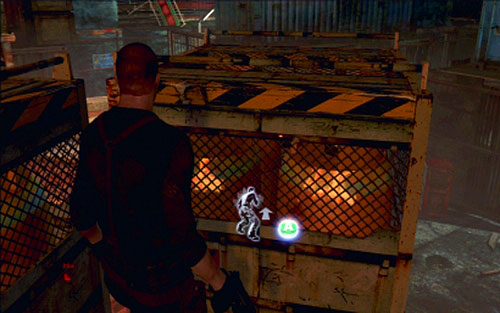 After you succeed, walk over the top of the bus to its other side and jump down - Chapter 4 - Fight With Ustanak | Jakes campaign - Jakes campaign - Resident Evil 6 Game Guide