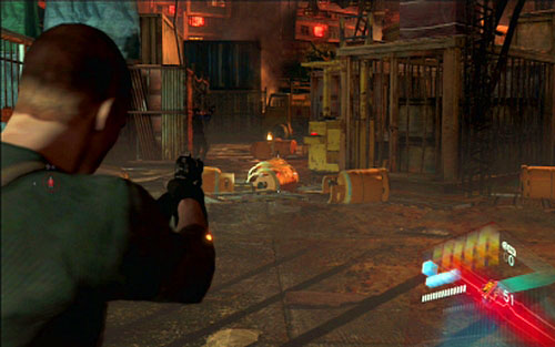 A fifth one can be found on the nearby crate - you can jump there - Chapter 4 - Fight With Ustanak | Jakes campaign - Jakes campaign - Resident Evil 6 Game Guide