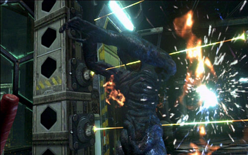 A moment later youll be attacked by another enemy - Chapter 5 - Charging Up The Battery | Jakes campaign - Jakes campaign - Resident Evil 6 Game Guide