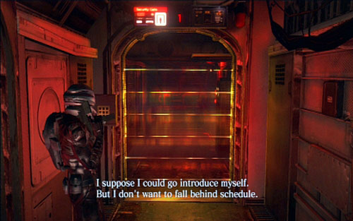 After beginning of the level move forwards until you encounter first enemy - Chapter 1 - Submarine Stealth | Adas campaign - Adas campaign - Resident Evil 6 Game Guide