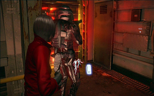 Approach him slowly and press RT when indicated on the screen - Chapter 1 - Submarine Stealth | Adas campaign - Adas campaign - Resident Evil 6 Game Guide