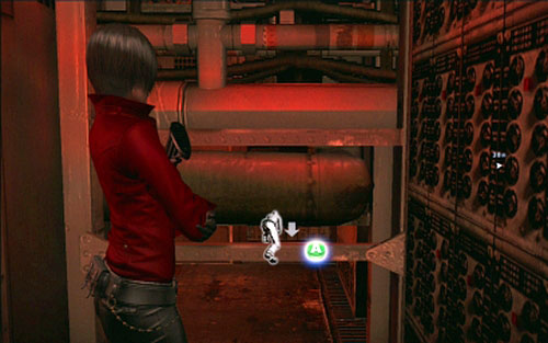 Head to the room on the right and crawl through the low corridor to the other side - Chapter 1 - Submarine Stealth | Adas campaign - Adas campaign - Resident Evil 6 Game Guide