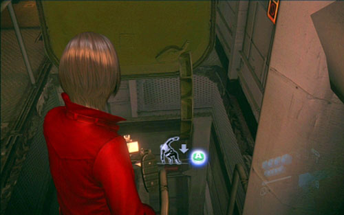 A further way leads to the deep hole - Chapter 1 - Submarine Stealth | Adas campaign - Adas campaign - Resident Evil 6 Game Guide