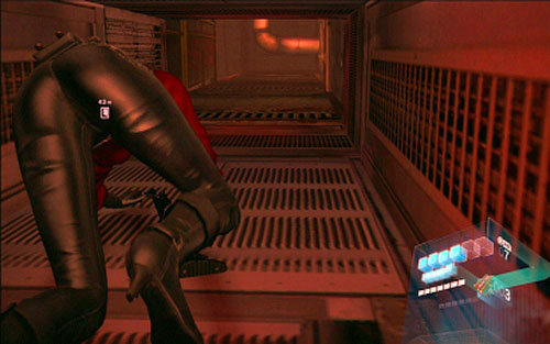 At the end youll find a crate, from which you can reach a low tunnel - Chapter 1 - Turrets | Adas campaign - Adas campaign - Resident Evil 6 Game Guide