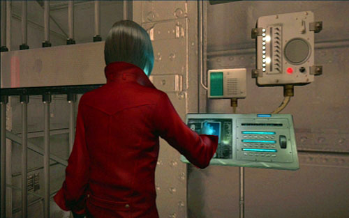 On the other side of the room youll find a door - Chapter 1 - Ship Corridors | Adas campaign - Adas campaign - Resident Evil 6 Game Guide