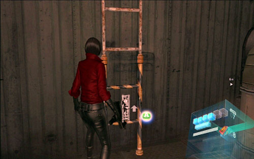 It will lead you to the high ladder - Chapter 1 - Ship Corridors | Adas campaign - Adas campaign - Resident Evil 6 Game Guide