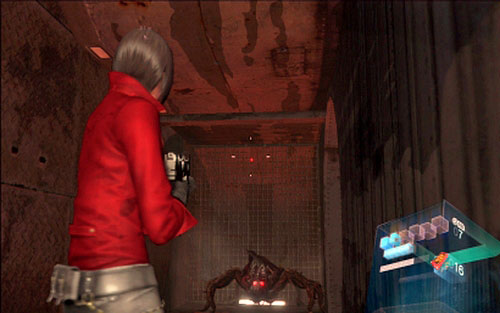After climbing one of ladder youll have to crawl under the low passage on the left - Chapter 1 - Escape From The Wave | Adas campaign - Adas campaign - Resident Evil 6 Game Guide