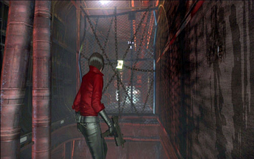 At one moment your way will be blocked by a metal grate - Chapter 1 - Escape From The Wave | Adas campaign - Adas campaign - Resident Evil 6 Game Guide