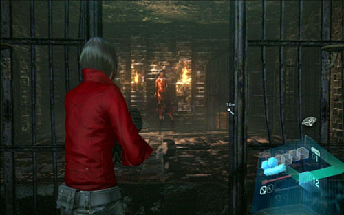 In the newly unlocked room youll encounter three walking undeads - Chapter 2 - Cemetery Puzzles | Adas campaign - Adas campaign - Resident Evil 6 Game Guide