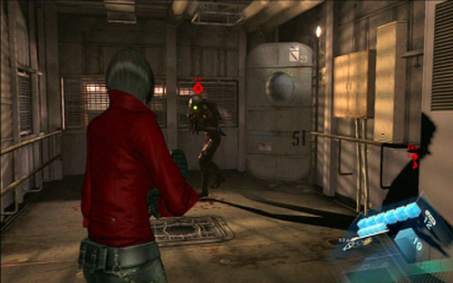 In order to obtain the first code, turn around and enter the cabin on the right - Chapter 4 - Three Fragments of Code | Adas campaign - Adas campaign - Resident Evil 6 Game Guide