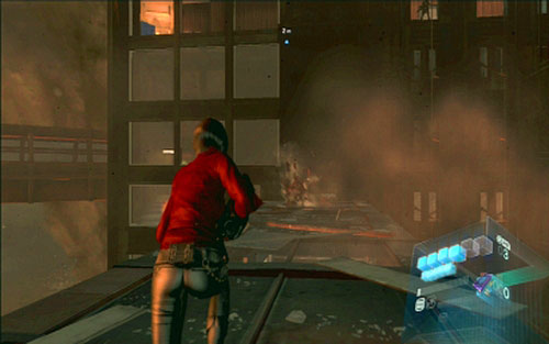 Moments later a final stage of the fight begins - Chapter 5 - The Final Fight | Adas campaign - Adas campaign - Resident Evil 6 Game Guide