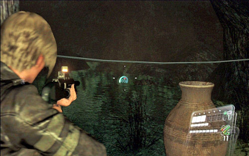 Youll find the emblem behind the railing - Chapter II | Emblems - Leon - Emblems - Leon - Resident Evil 6 Game Guide