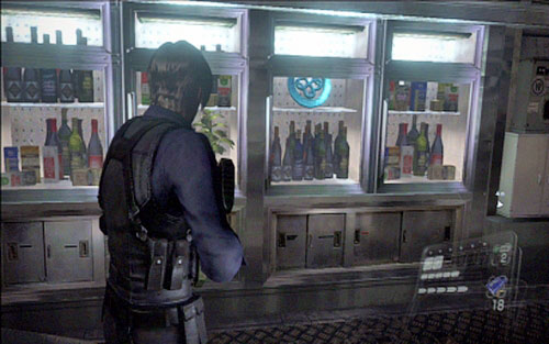 Before you turn the firs red handwheel on the plane, carefully explore the entire room - Chapter IV | Emblems - Leon - Emblems - Leon - Resident Evil 6 Game Guide