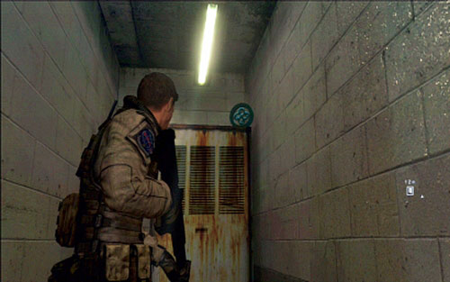 There is a fourth emblem on the cabinet - Chapter II | Emblems - Chris - Emblems - Chris - Resident Evil 6 Game Guide