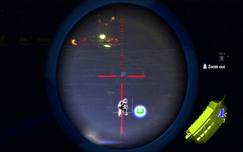 From there you should see a smaller ship with two searchlights - Chapter IV | Emblems - Chris - Emblems - Chris - Resident Evil 6 Game Guide