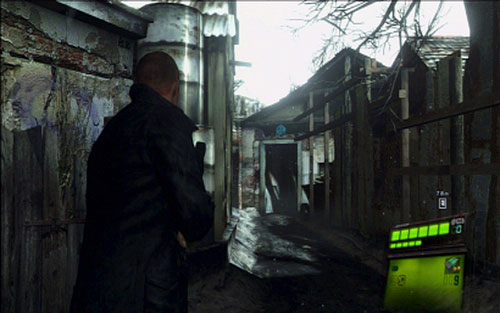 At the end youll find an entrance to the building with first emblem - Chapter I | Emblems - Jake - Emblems - Jake - Resident Evil 6 Game Guide