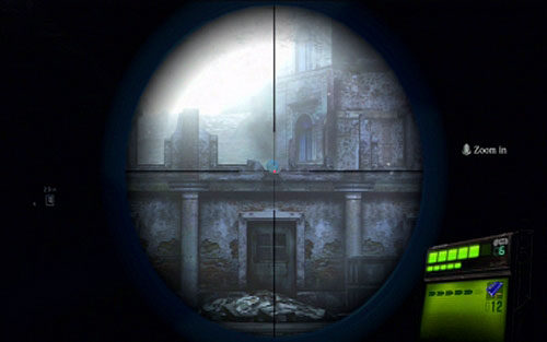 The fourth emblem is hidden on the top of the building in front of you - Chapter I | Emblems - Jake - Emblems - Jake - Resident Evil 6 Game Guide