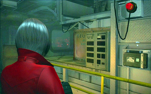 After short animation with alarm, go forwards until you reach short stairs - Chapter I | Emblems - Ada Wong - Emblems - Ada Wong - Resident Evil 6 Game Guide