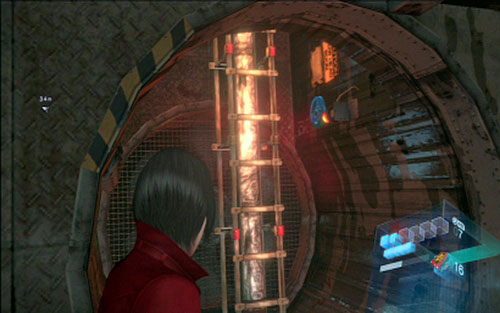 There is a ladder left from him - Chapter I | Emblems - Ada Wong - Emblems - Ada Wong - Resident Evil 6 Game Guide