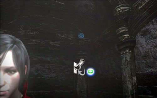 At the bottom youll see a large door - Chapter II | Emblems - Ada Wong - Emblems - Ada Wong - Resident Evil 6 Game Guide