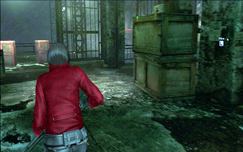 Once you get there, turn left and go to the end of the sidewalk - Chapter II | Emblems - Ada Wong - Emblems - Ada Wong - Resident Evil 6 Game Guide