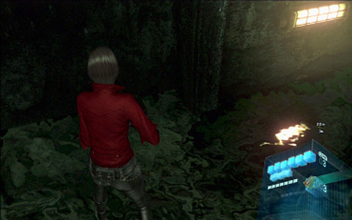 While escaping from the charging beasts, you should reach a flooded part of underground at some point - Chapter II | Emblems - Ada Wong - Emblems - Ada Wong - Resident Evil 6 Game Guide