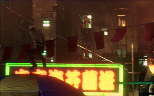 When you get to the abandoned marketplace, the animation with enemies jumping over rooftops will start - Chapter III | Emblems - Ada Wong - Emblems - Ada Wong - Resident Evil 6 Game Guide