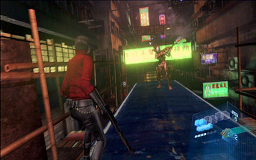 Once you land on the bus roof, avoid the charging beast with your zipline (A) and wait until the bus stops - Chapter III | Emblems - Ada Wong - Emblems - Ada Wong - Resident Evil 6 Game Guide