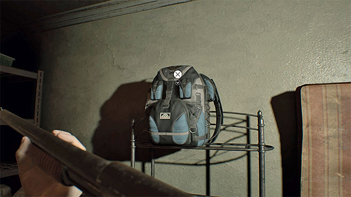 The second backpack is in the master bedrooms storage room - Resident Evil 7: Trophy/Achievement Guide - Trophy Guide / Achievement Guide - Resident Evil 7 Guide, Walkthrough