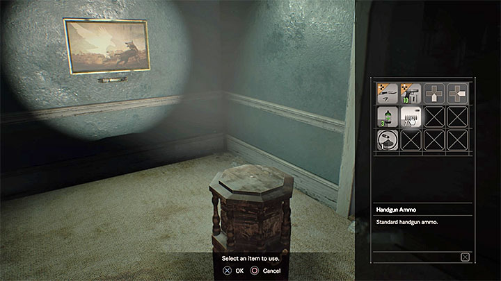 Requirement: Place a non-quest item on the Shadow Plinth - Resident Evil 7: Trophy/Achievement Guide - Trophy Guide / Achievement Guide - Resident Evil 7 Guide, Walkthrough