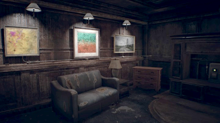 To find a Corrosive supply, youll need to get through the wooden door in the middle of the area - Resident Evil 7: Wrecked Ship walktrough - Resident Evil VII Walkthrough - Resident Evil 7 Guide, Walkthrough