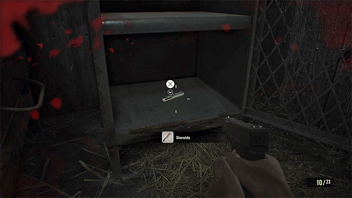 Valuable tip - You can find steroids in a few places in the game (example on the screenshot above) - Resident Evil 7: Walk It Off Achievement - Trophy/Achievement Guide - Trophy Guide / Achievement Guide - Resident Evil 7 Guide, Walkthrough