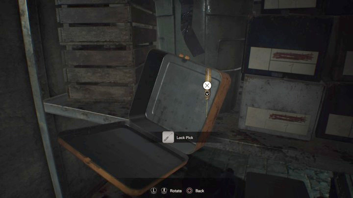 Lockpick - only with its help you can open some locked containers or drawers - Resident Evil 7: Main House: West Wing walktrough - Resident Evil VII Walkthrough - Resident Evil 7 Guide, Walkthrough