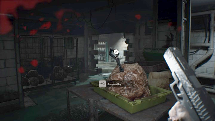 Scorpion Key - Resident Evil 7: Main House: Basement walktrough - Resident Evil VII Walkthrough - Resident Evil 7 Guide, Walkthrough